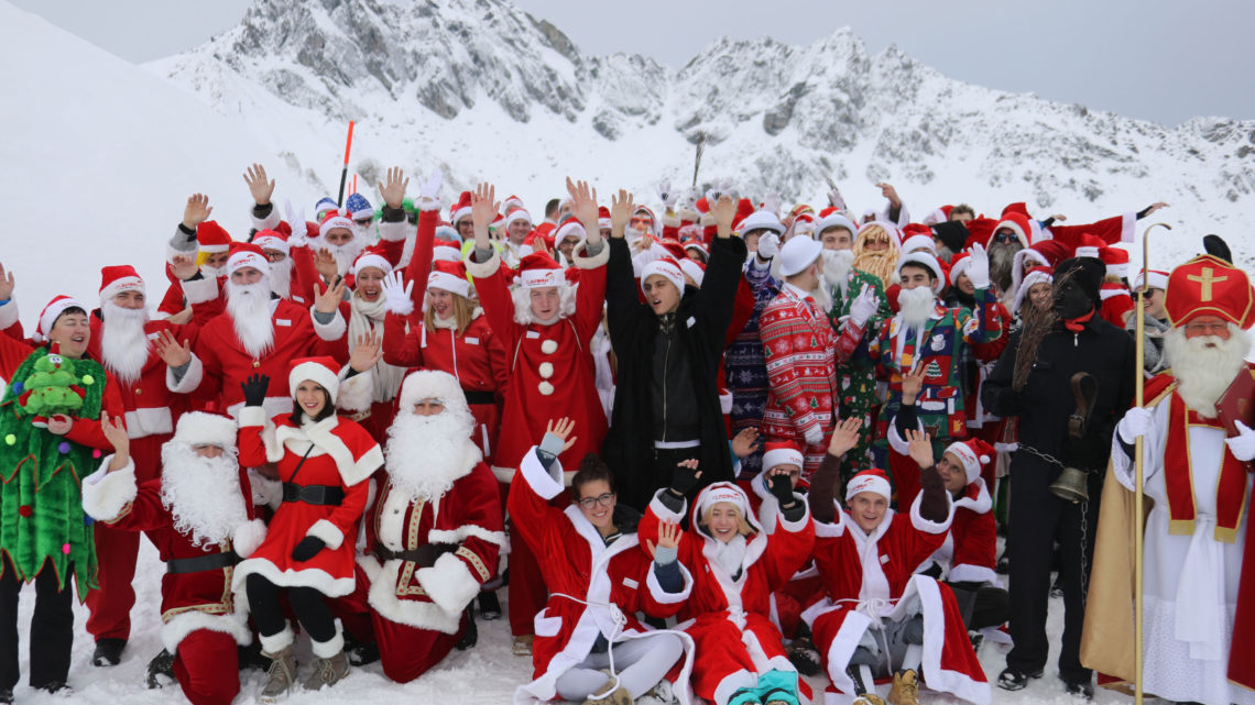 Samnaun Samichlaus Nikolaus Weihnachtsmann Wettkampf Ischgl