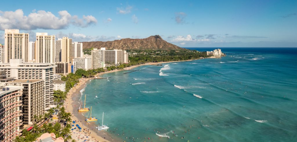 Waikiki Beach USA