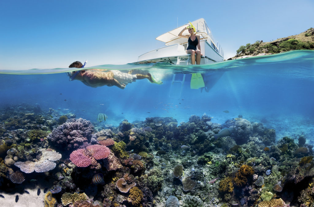 Tourism and Events Queensland (TEQ) Korallen Great Barrier Reef Klimawandel Erholung