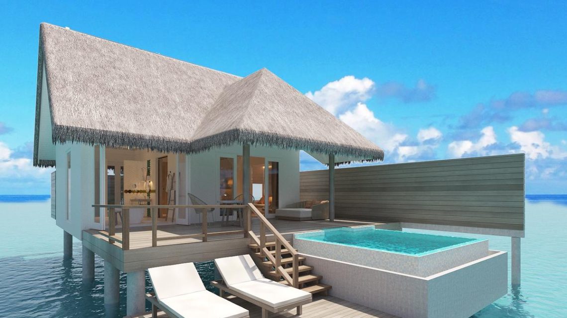 Sun Aqua Siyam Resorts Iru Veli Überwasser Bungalow