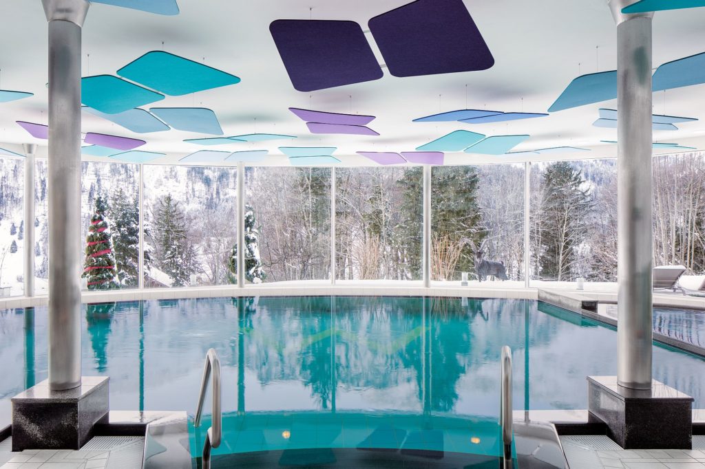 Gewinnspiel Hotel Waldegg Engelberg Pool Küng Sauna worldofwellness