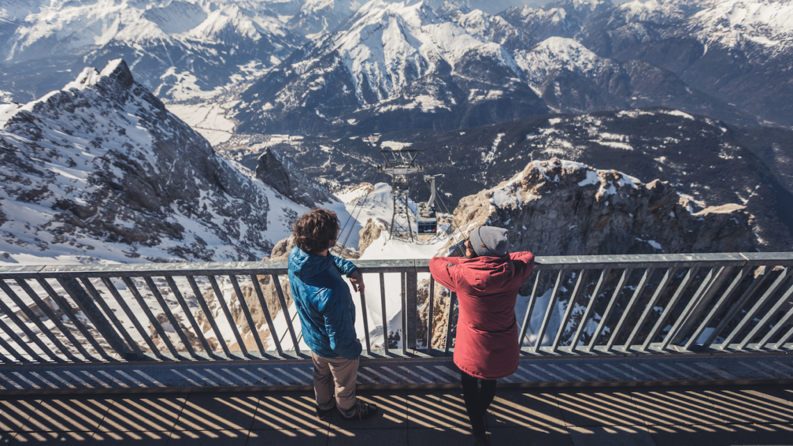 Tiroler Zugspitz Arena Ausblick Berge © TZA worldofwellness