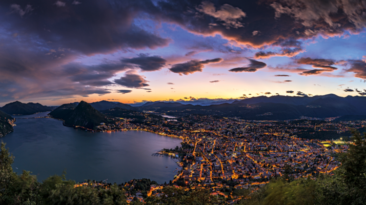 Ferien im Tessin Abendbild Copyright by: Switzerland Tourism - By-Line: swiss-image.ch